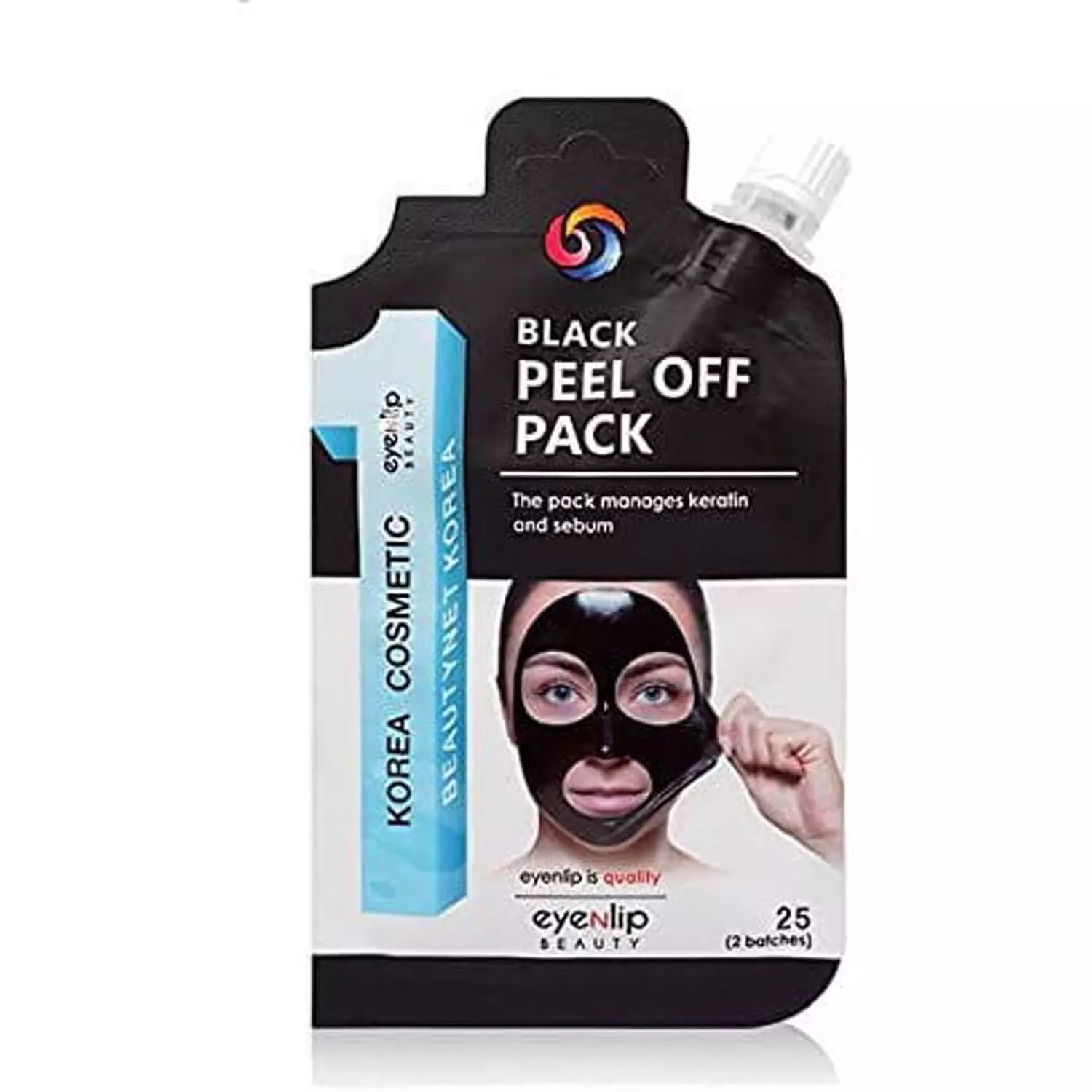 Eyenlip Black Peel Off Pack 25G image