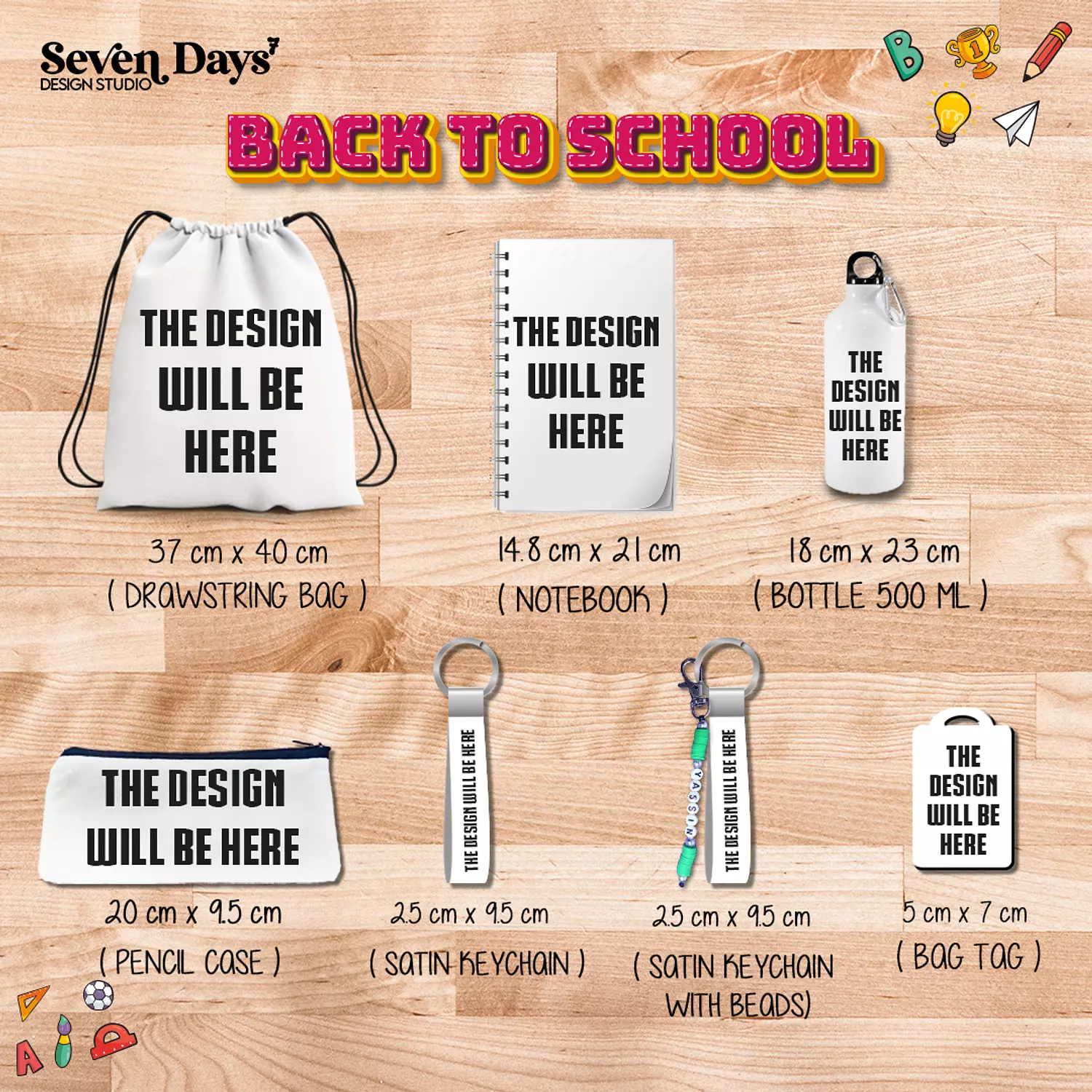 Smiggle Princess School Labels 7