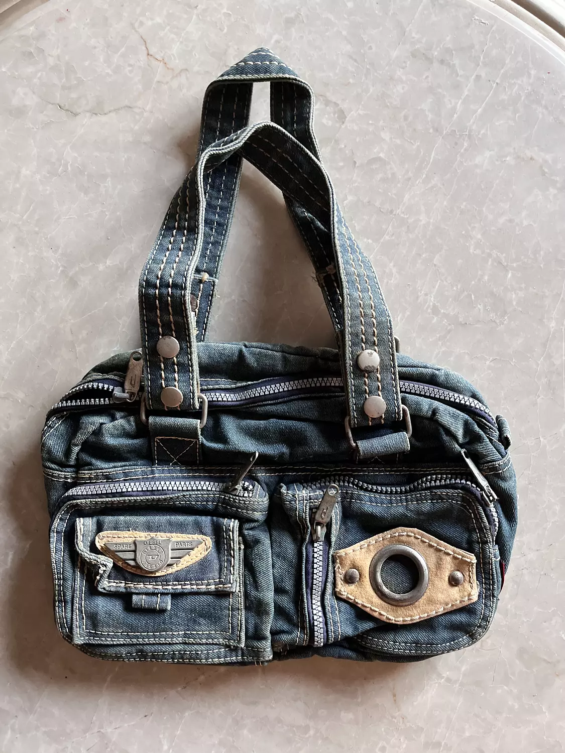 Denim diesel bag image