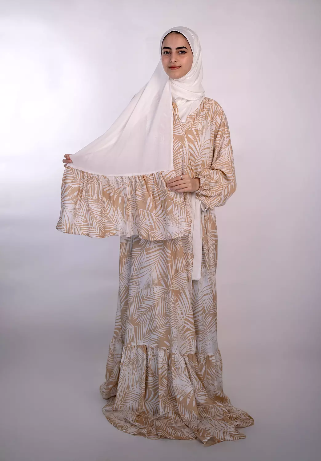 Ruffled Wrap Issdal 3