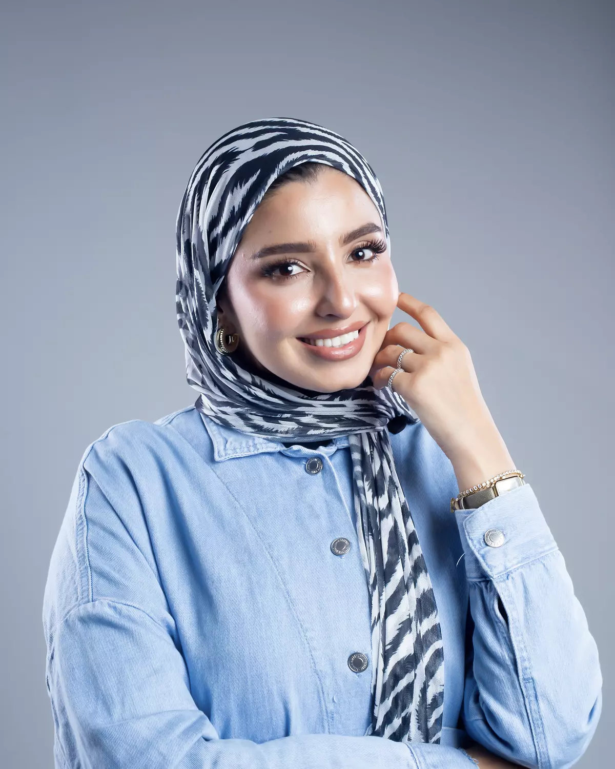 Tulle scarf jamila 5