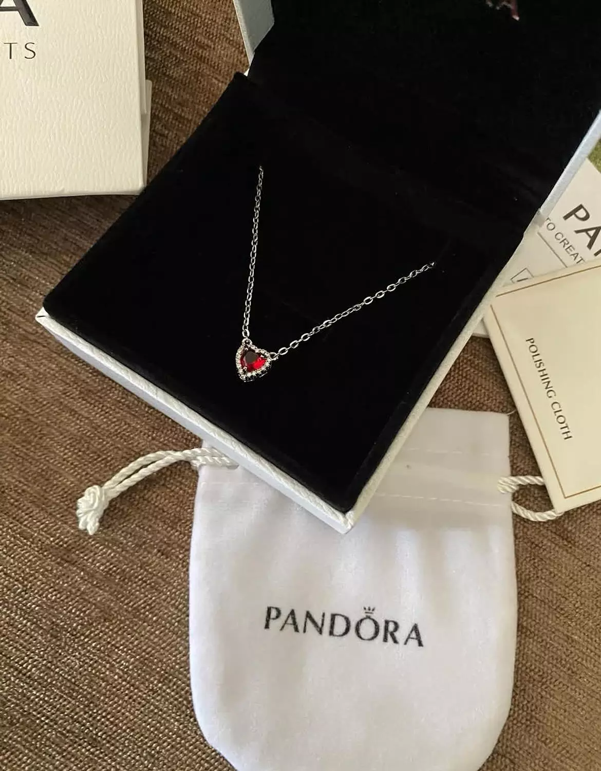 PANDORA SILVER NECKLACE image