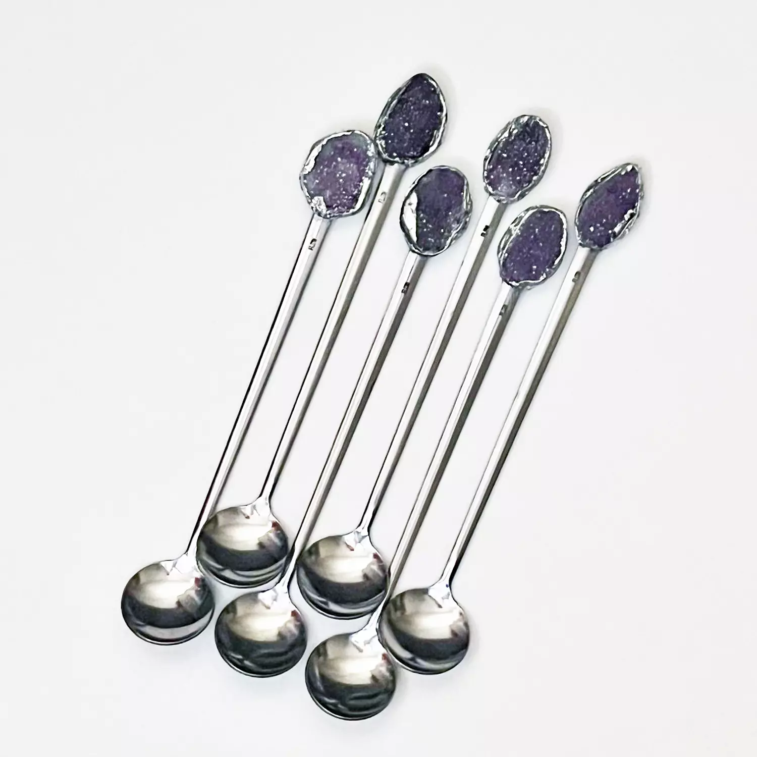 Silver Teaspoons set 3