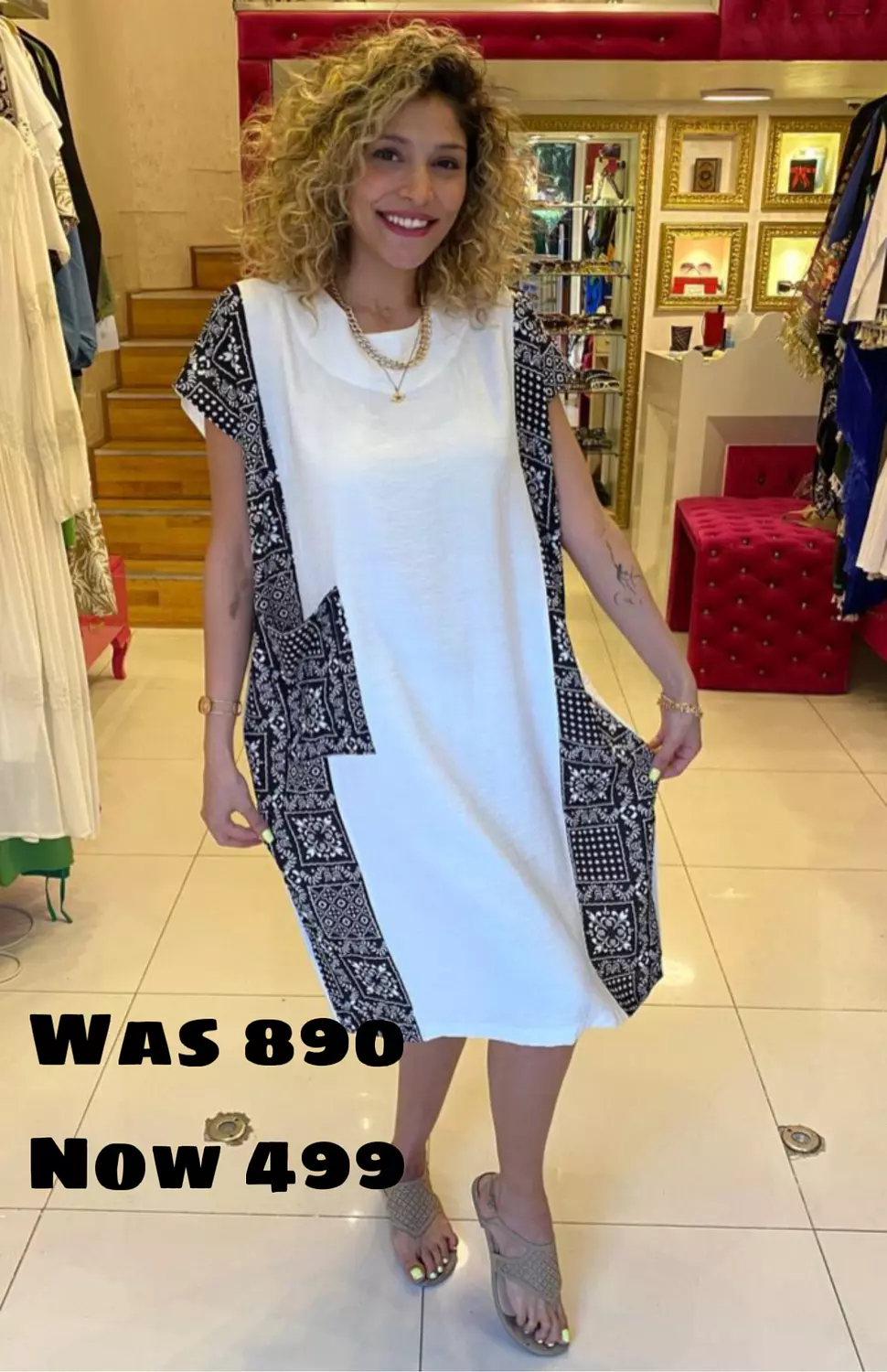 White dress image