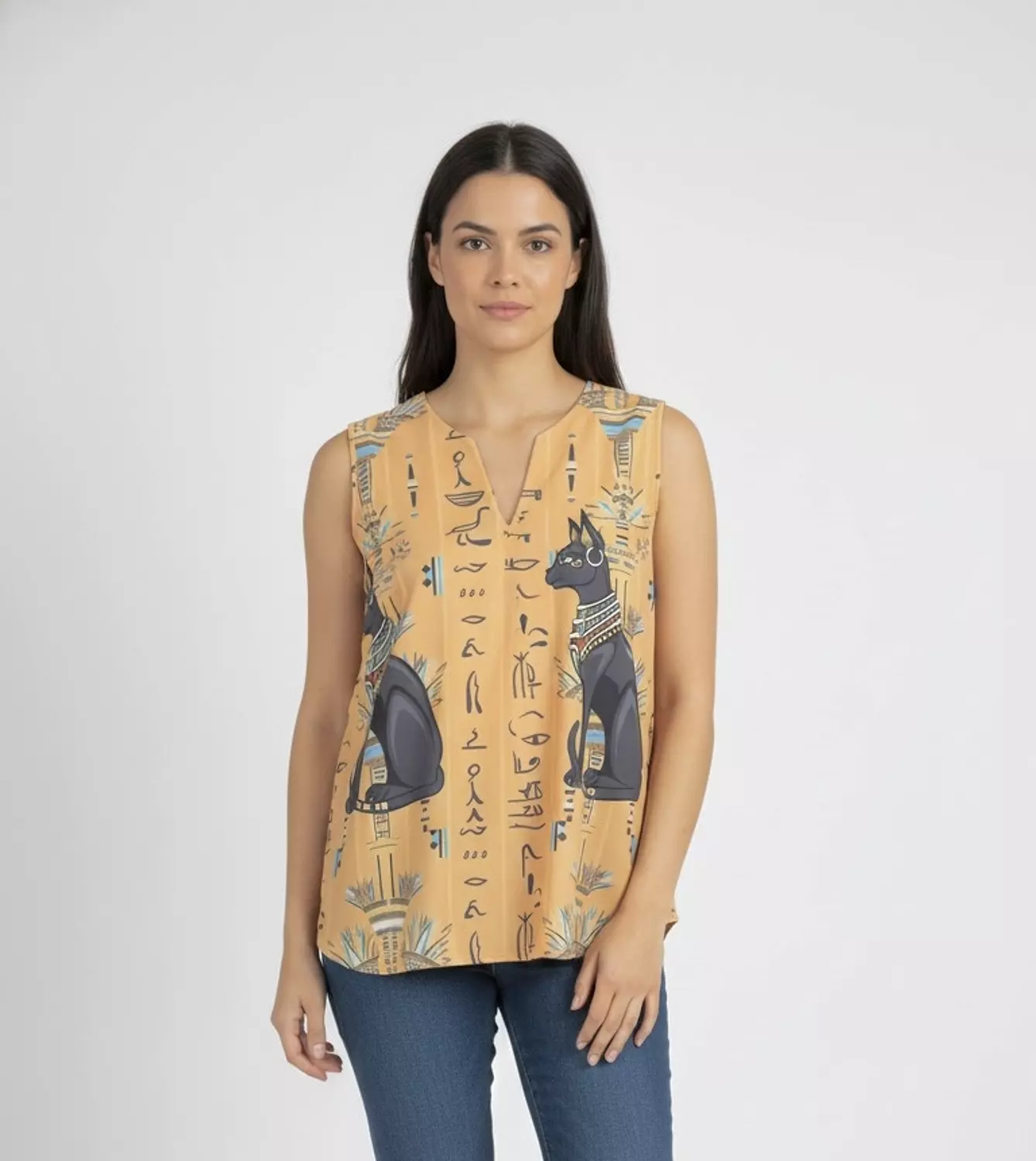 Orange Bastet Top  image