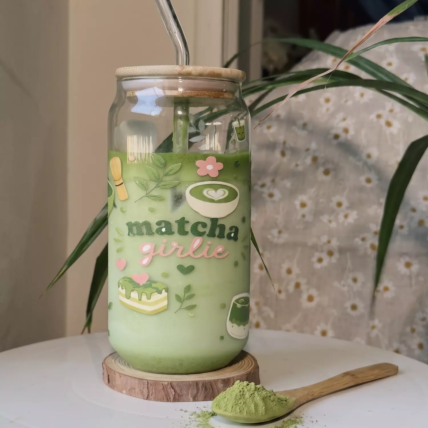 “Matcha girlie” Ice cup 2