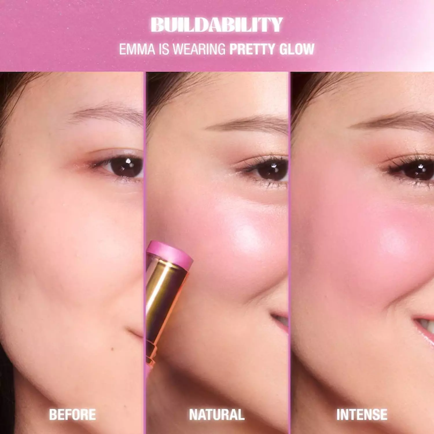 Unreal Lip + Cheek Glow Blush Stick with Hyaluronic Acid 4