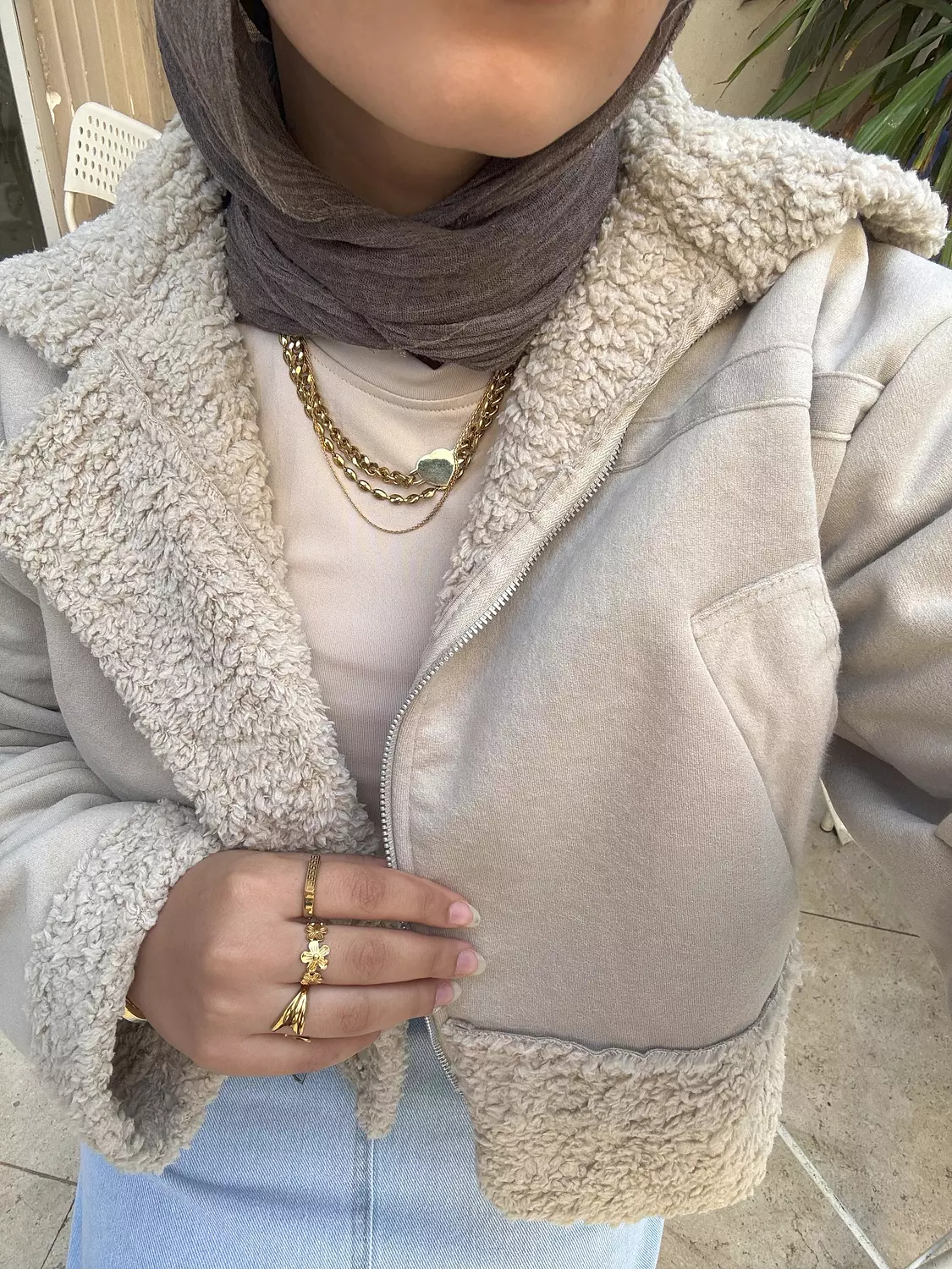 CROPPED FUR JACKET  3