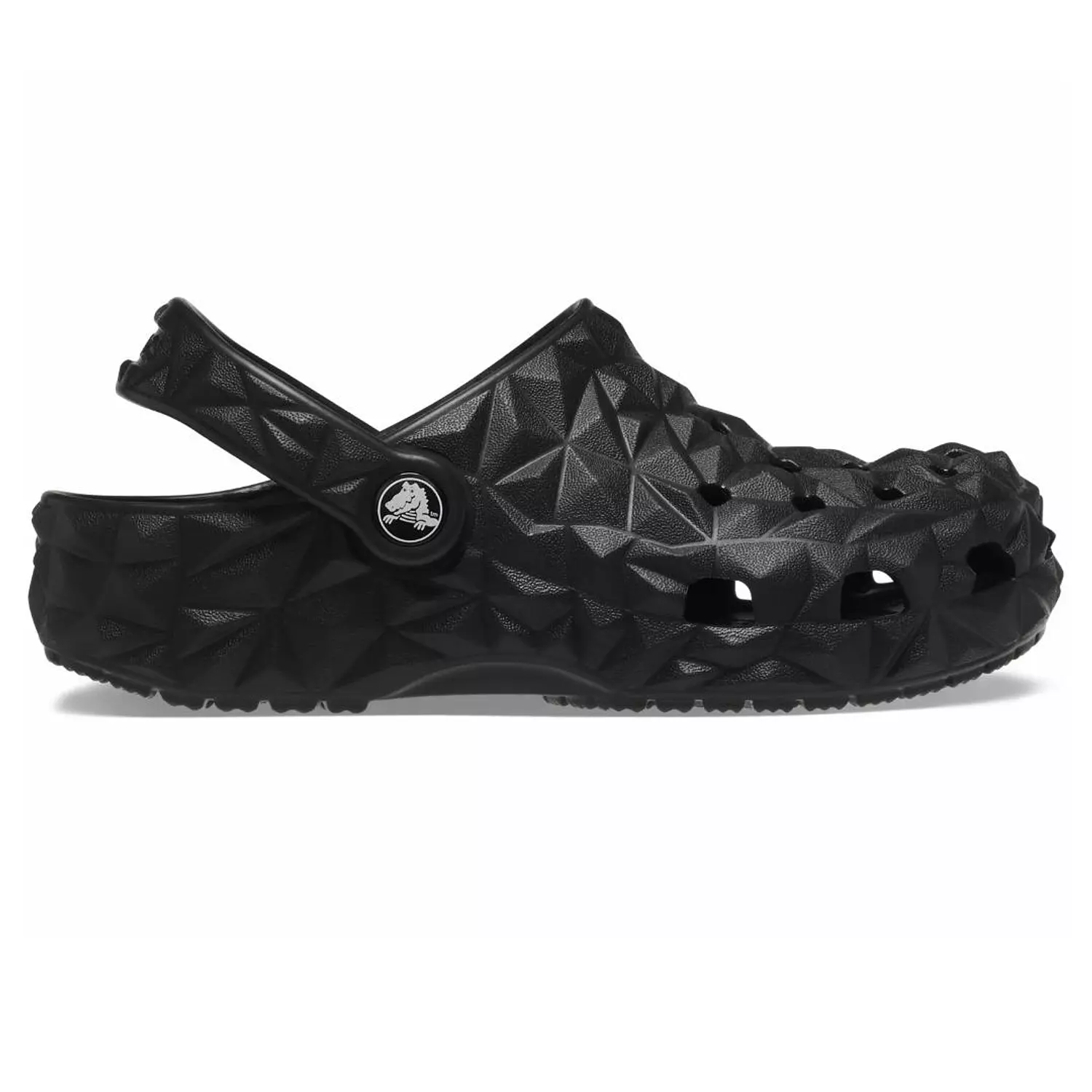 Geometric Clog-Black 2