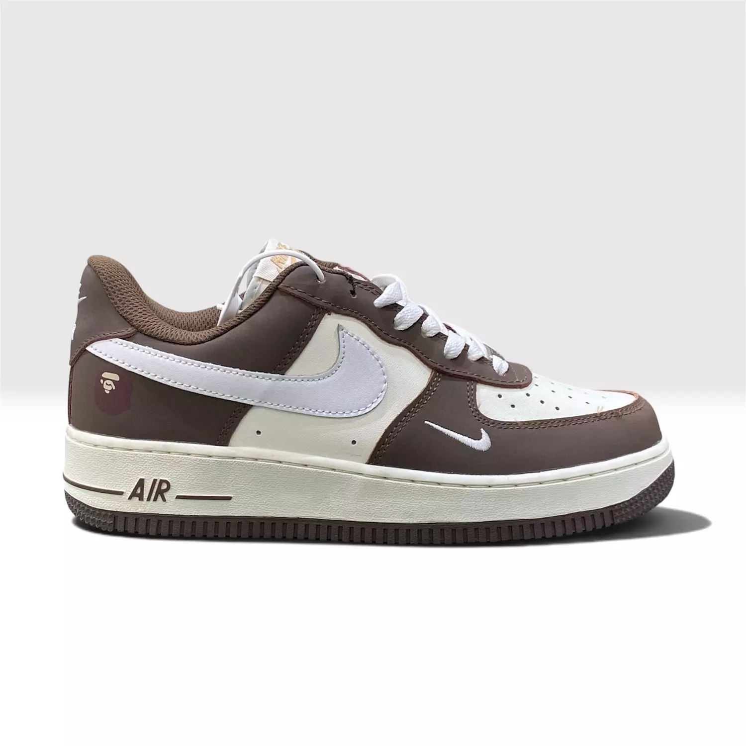 Nike Air Force 1 white Swoosh image