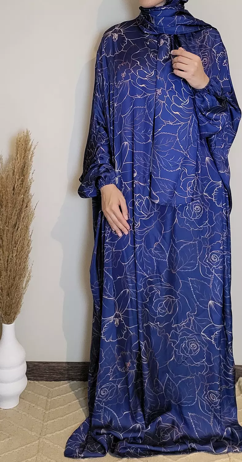 Flowery (blue) image