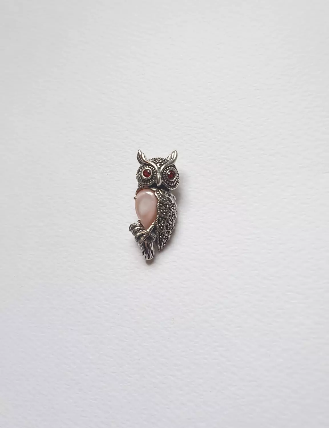 Pearl owl broche & pendant  image