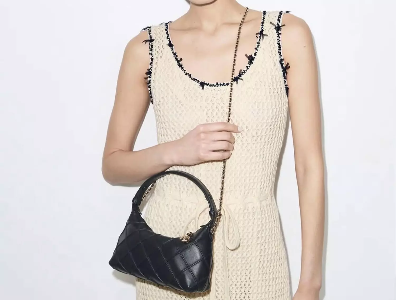  Tory Burch Fleming Pochette Quilted Leather Shoulder Bag 2
