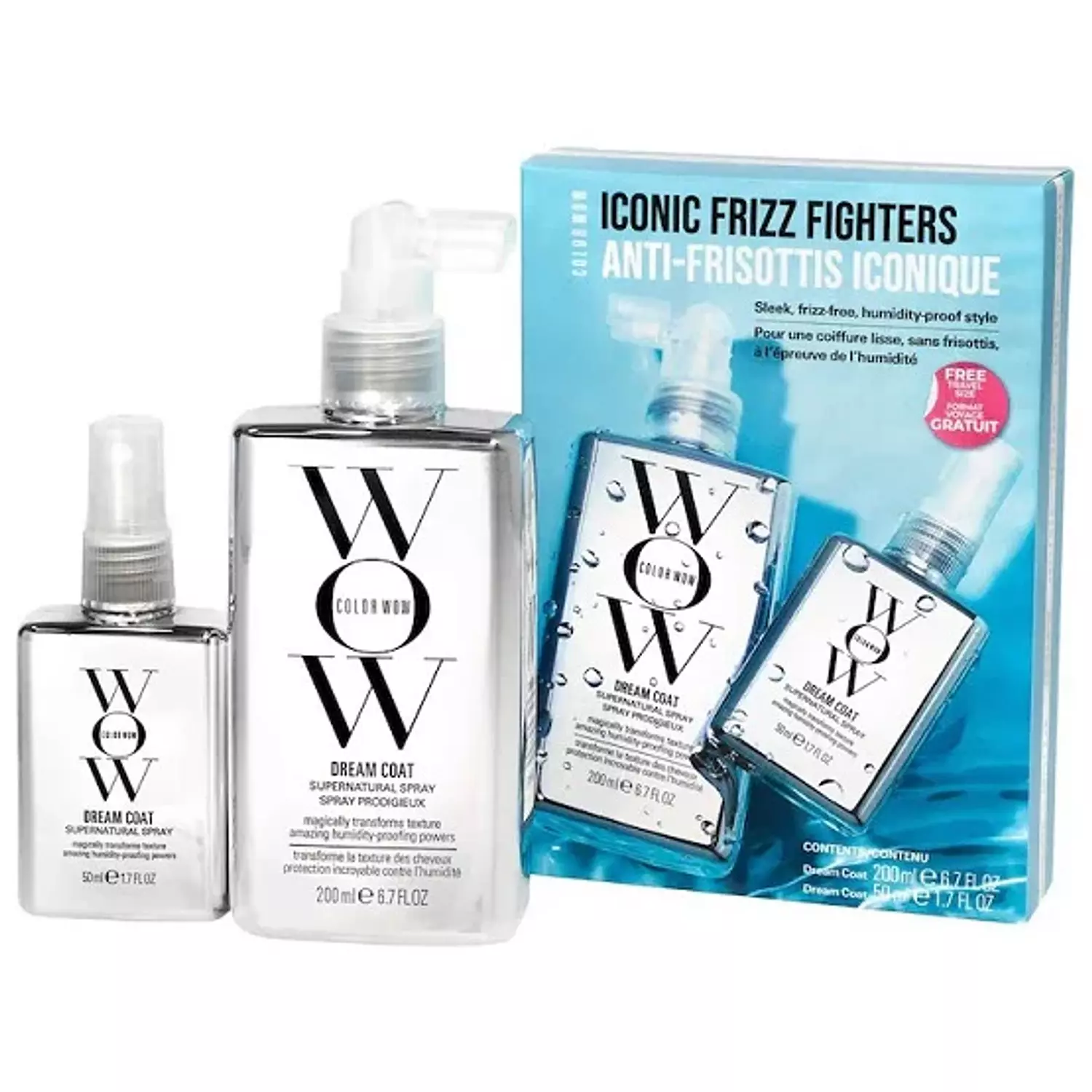 COLOR WOW Dream Coat Iconic Frizz Fighters hair duo value set image