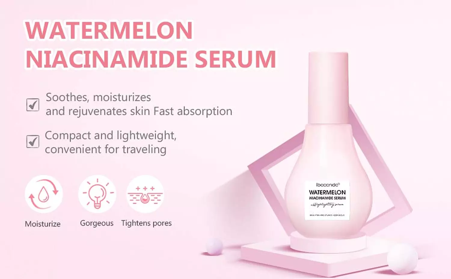 RoyueS - Watermelon Niacinamide Serum 1