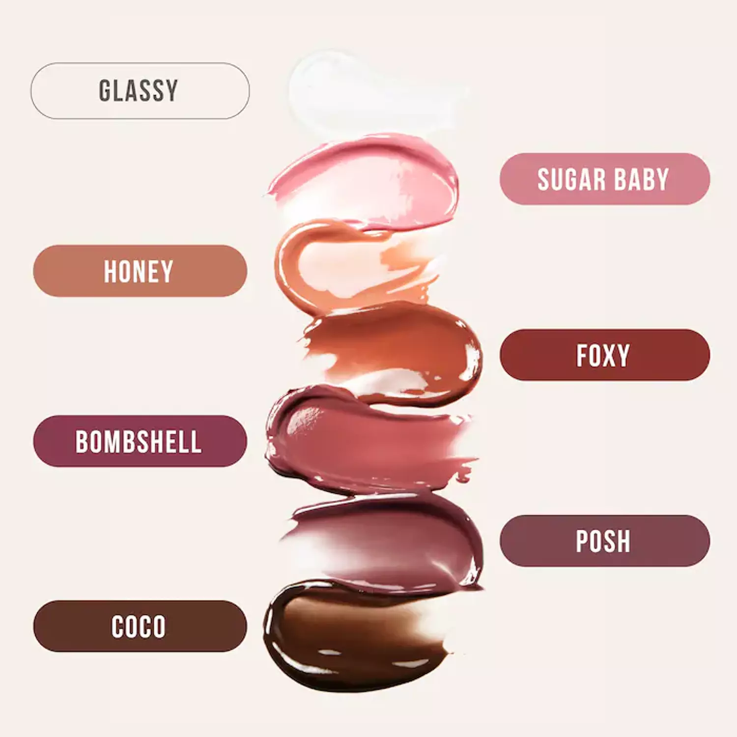 HUDA BEAUTY Faux Filler Shiny Non-Sticky Lip Gloss 2