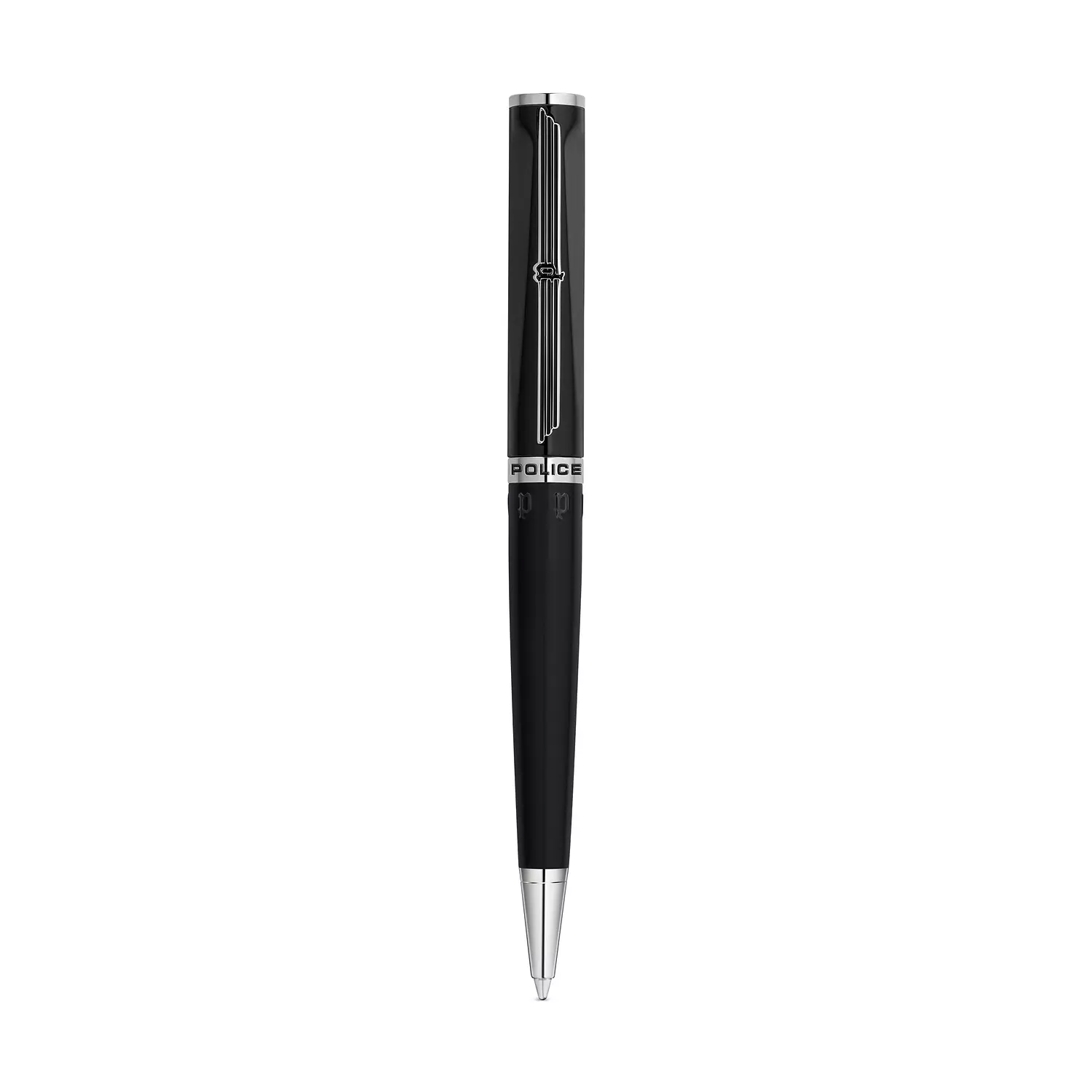 Police Pen Black with Silver Tip PERGR0001101 0