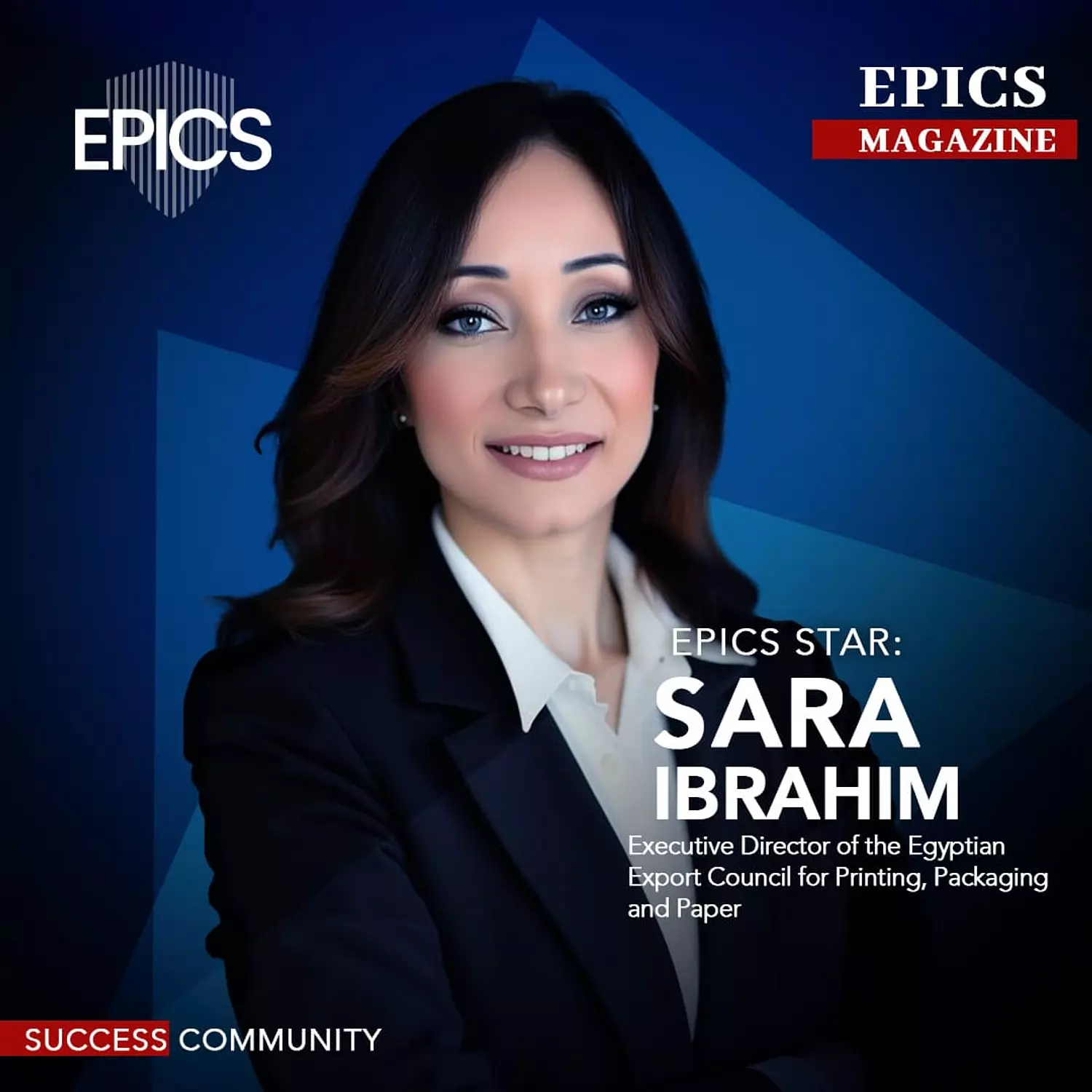<p>🌐 Sara Ibrahim (story) _ Executive Director of the Egyptian Export Council for Printing, Packaging and Paper</p>