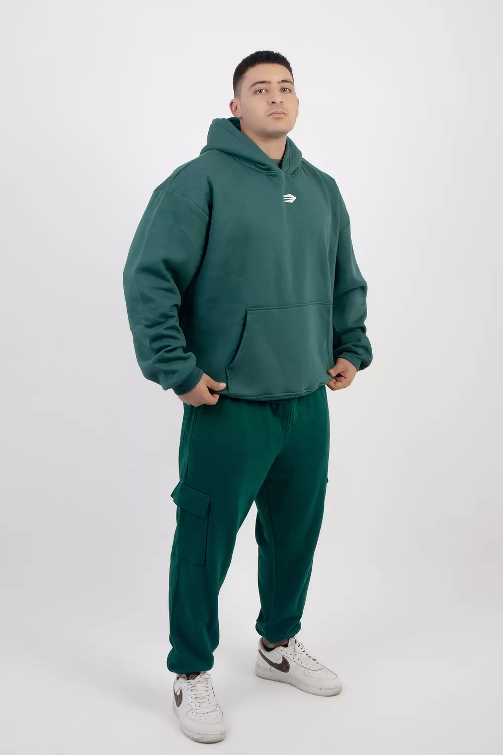 oversized Hoodie Green image