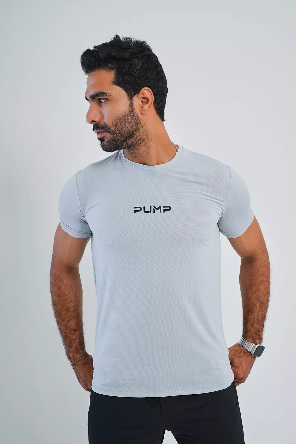 PUMP ENERGY FITTED TEES-GRAY 2