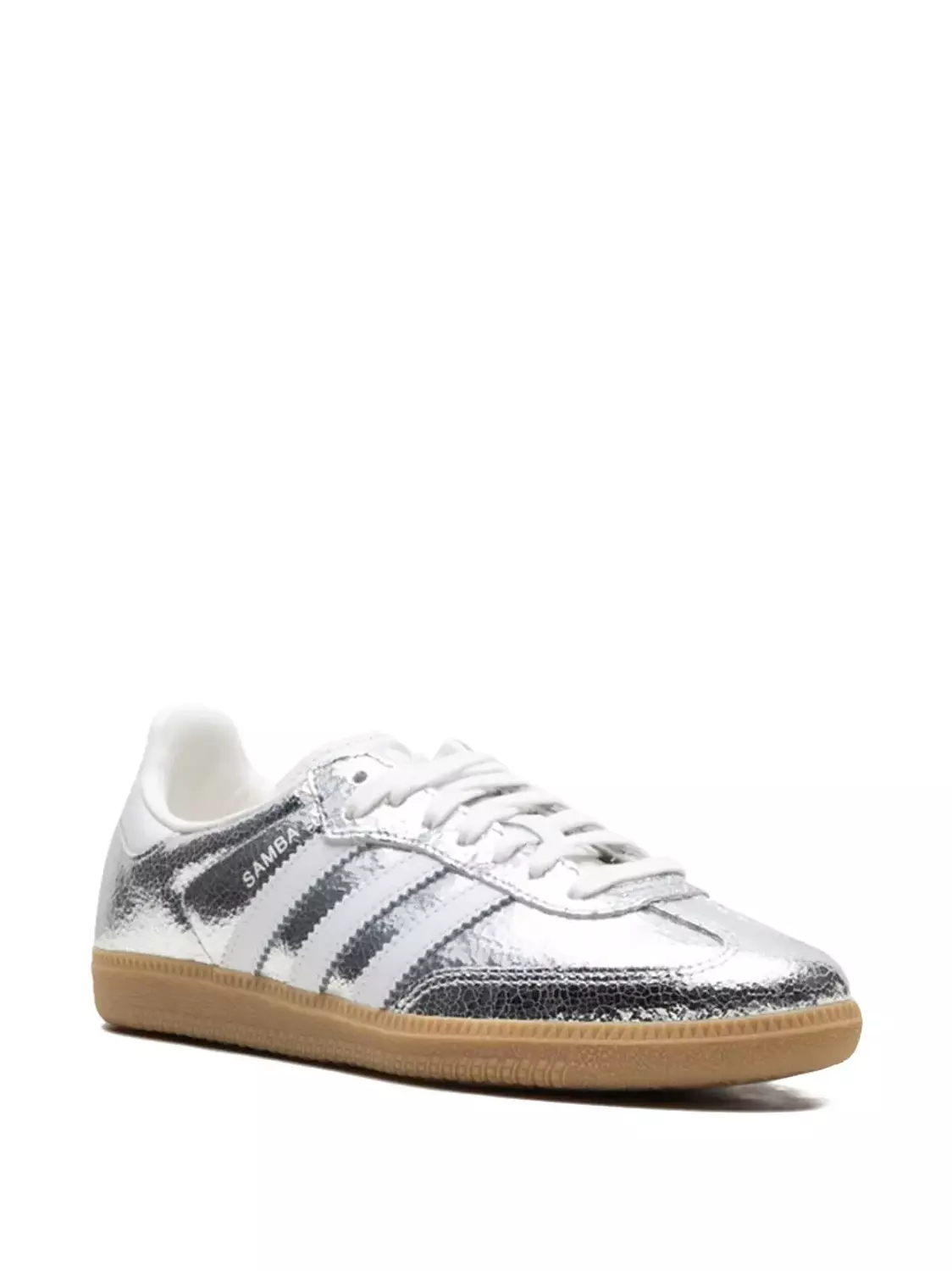 Samba OG "Silver Metallic Cracked Leather" sneakers 1