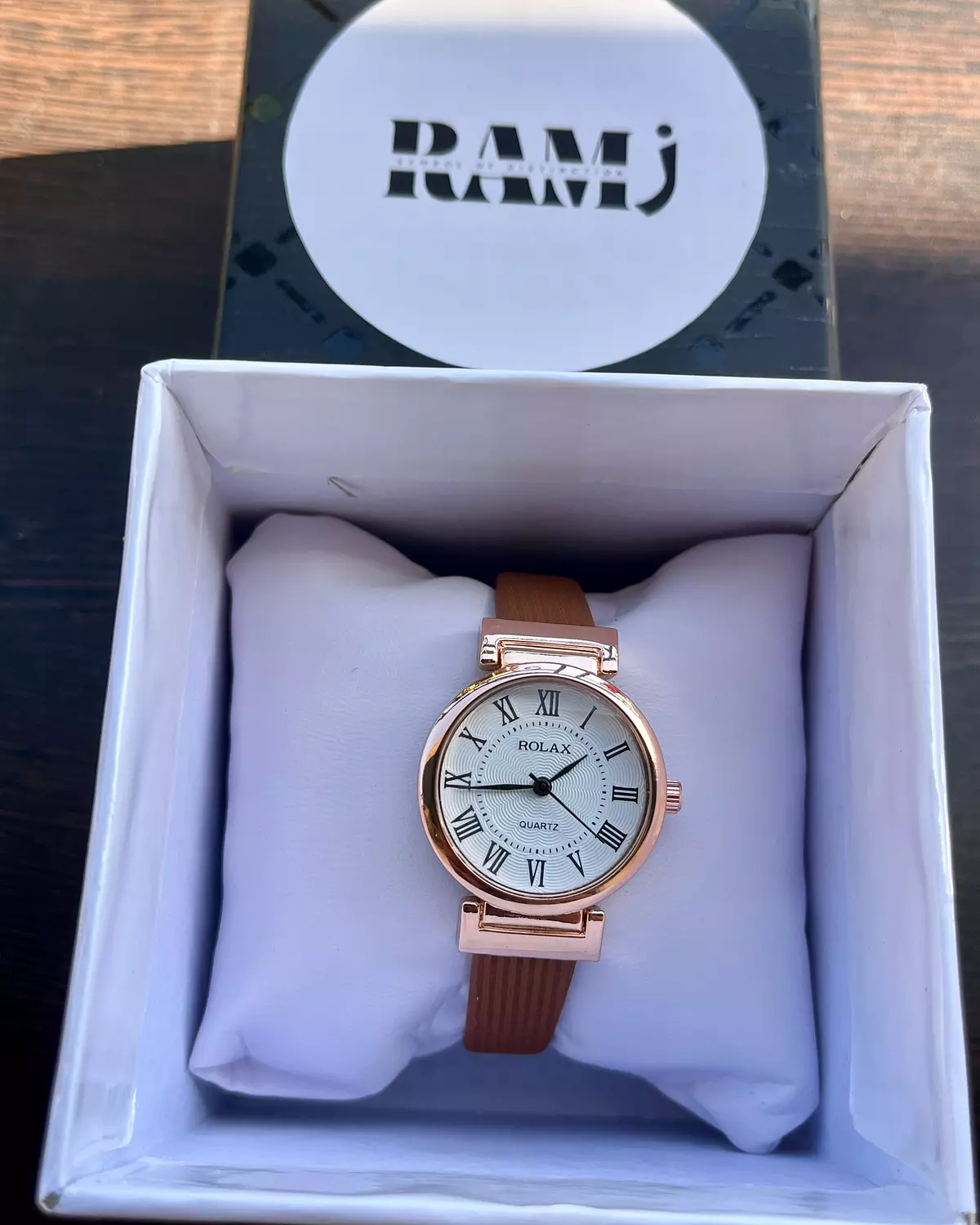 Brown Leather Rolax 2