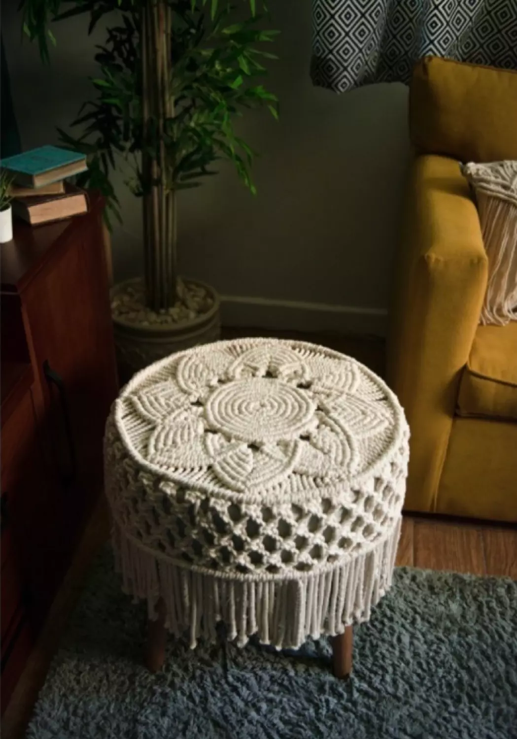 Mandala stool hover image