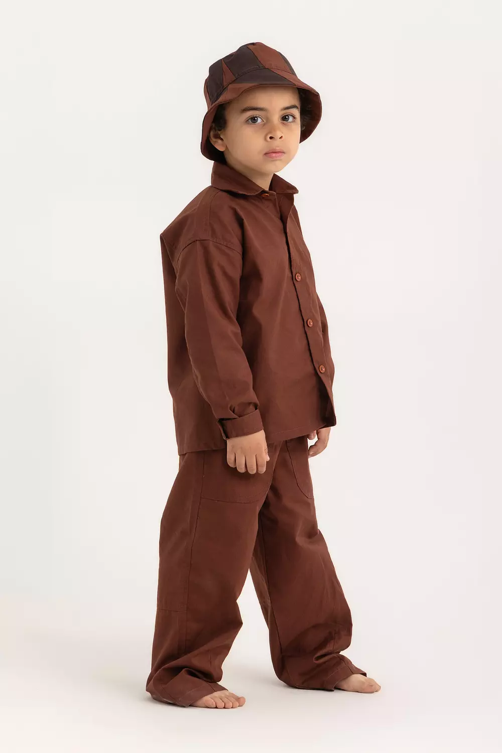 The Bobo Oxford Kids Loose Pants image