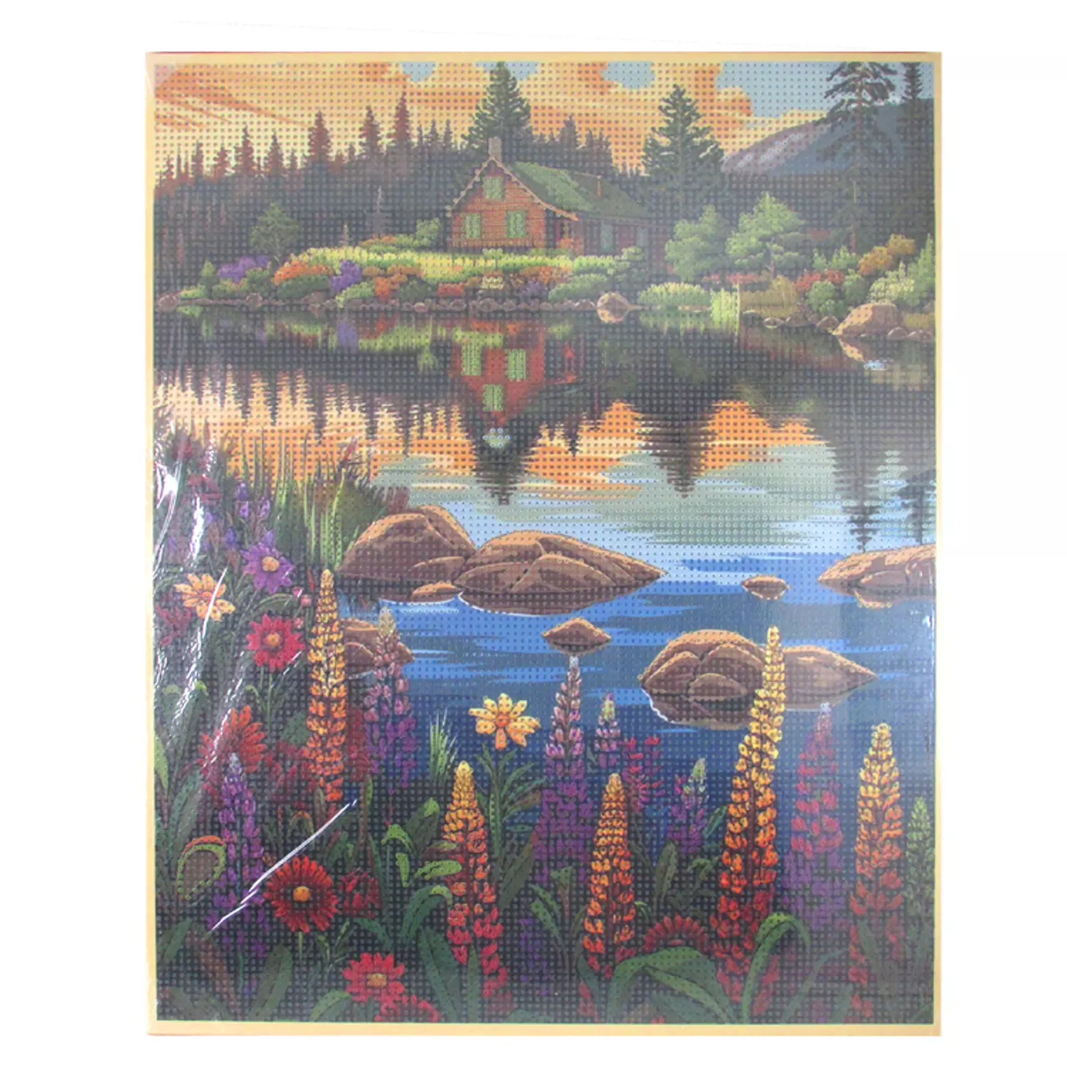 Diamond painting frame with tools 40*50cm 13