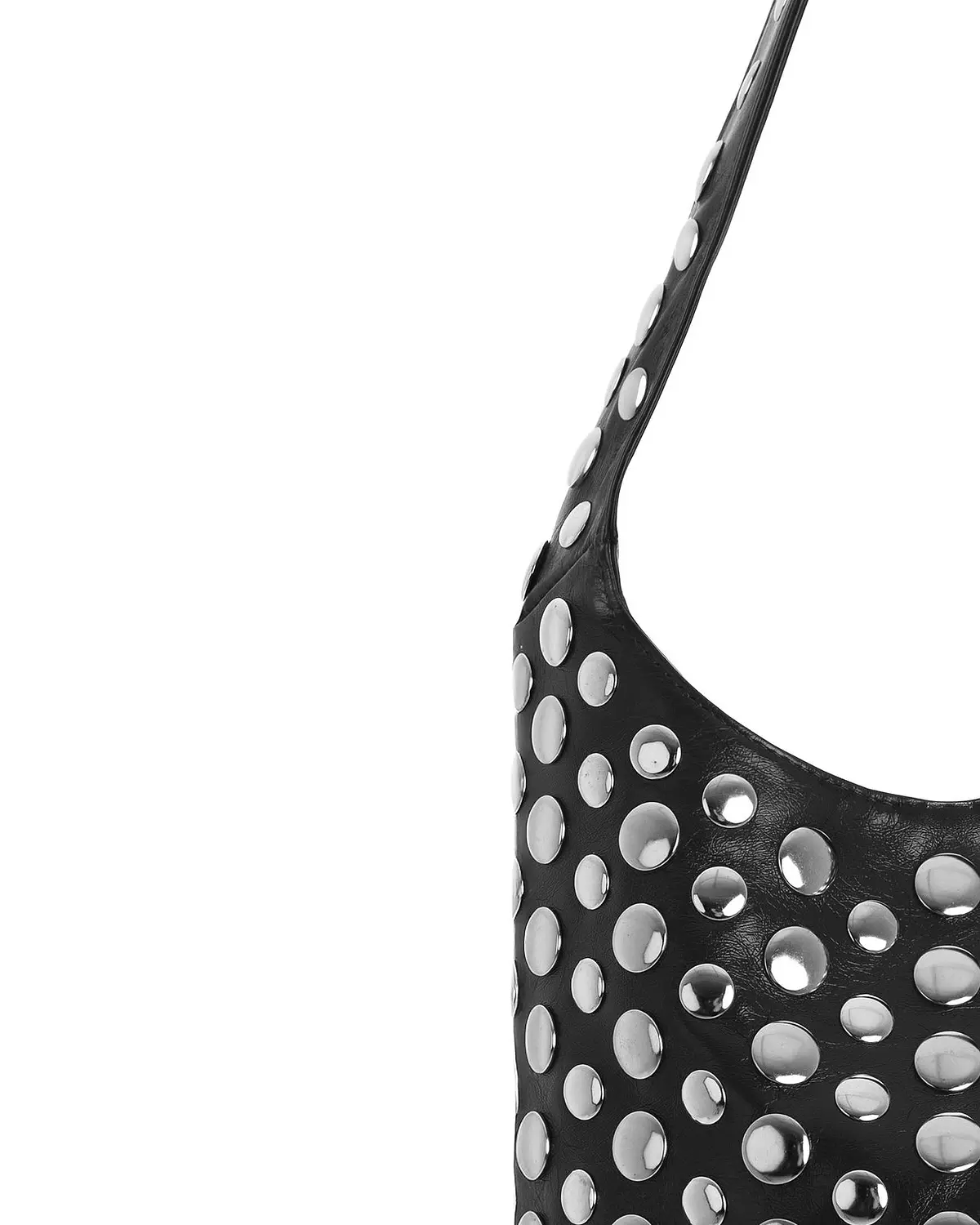 Black Studded Small Bag   3