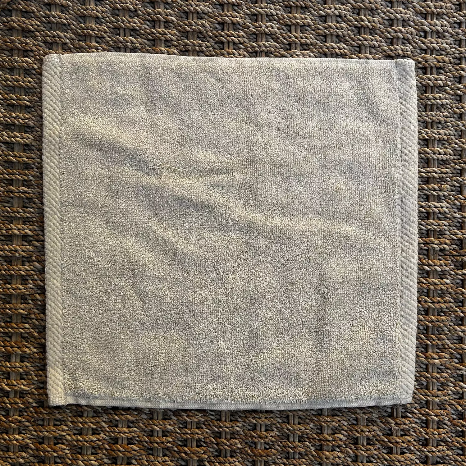 Small Beige Single Towel 6