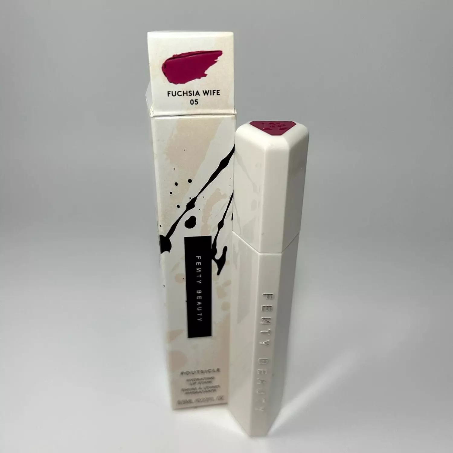Fenty Beauty Poutsicle Hydrating Lip Stain Fuchsia Wife 05 image
