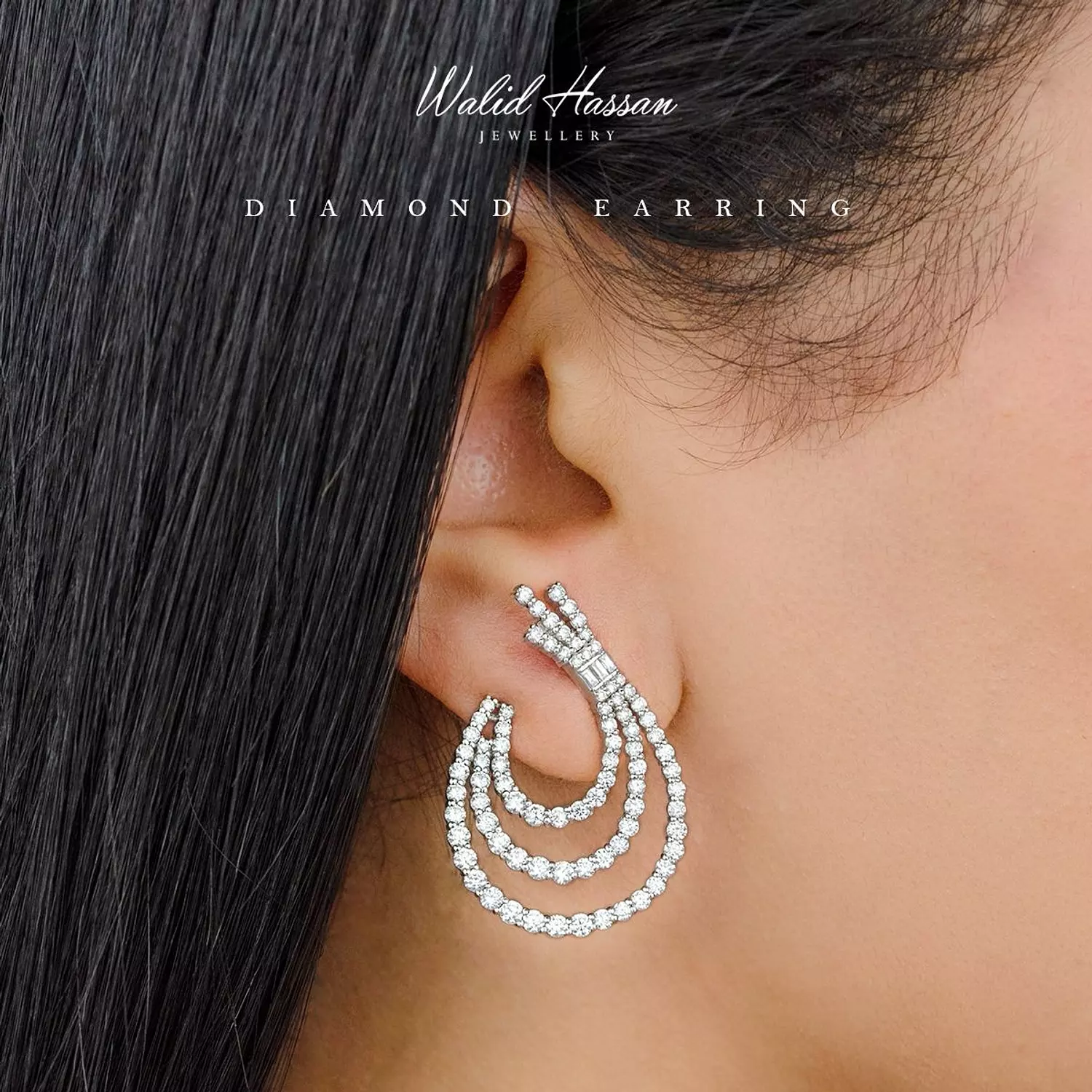 diamond earring 1085