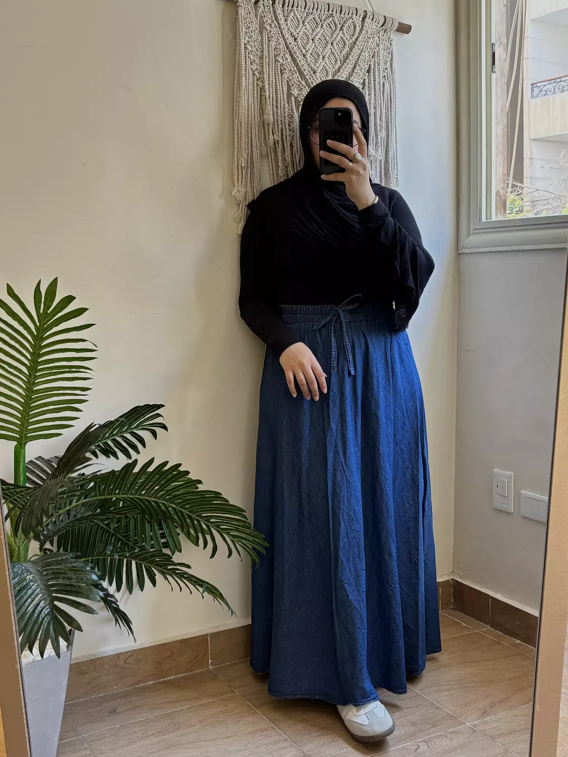 DENIM CLOCHE SKIRT  3