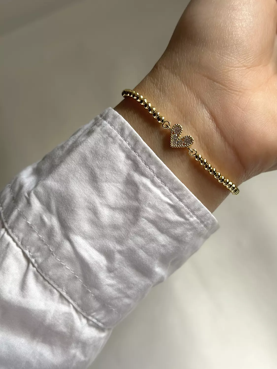 Gold Charms Adjustable bracelet 2
