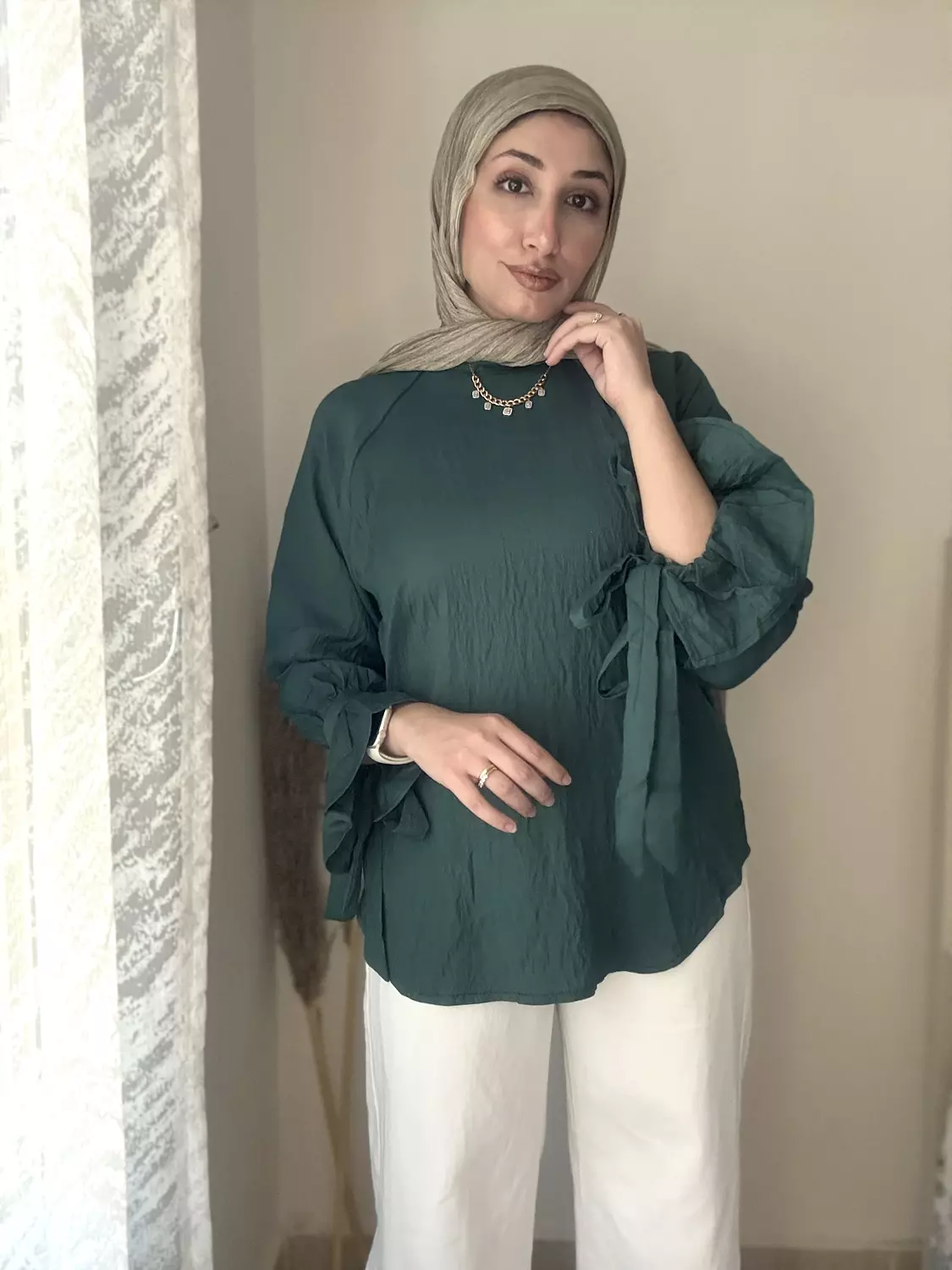 Linen blouse 4
