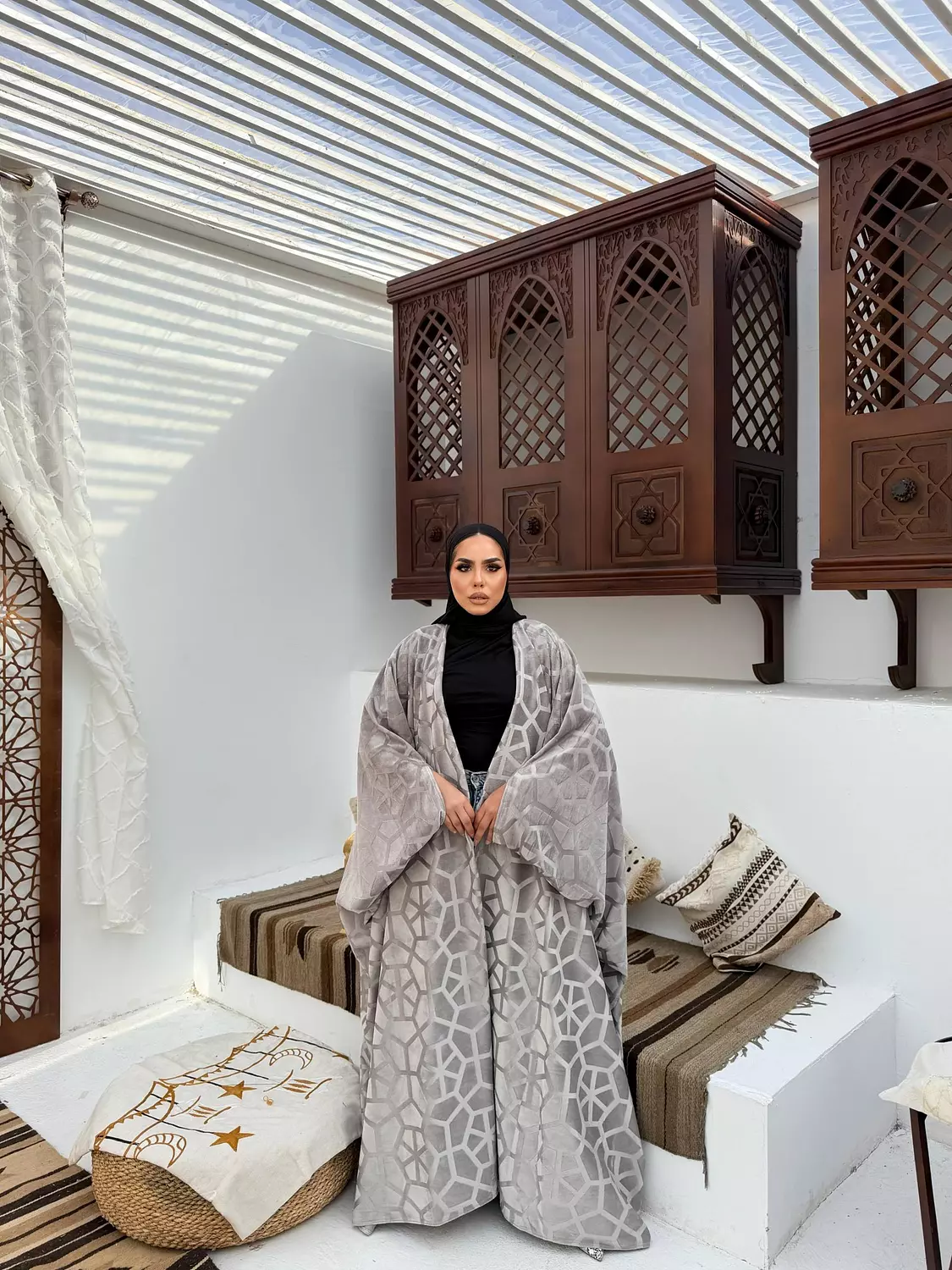 Layal Al-Fidda (Stone Grey) image
