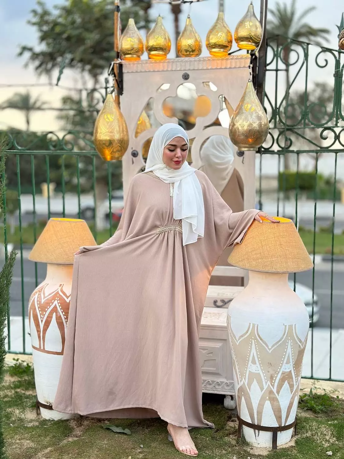 Beige Abaya   hover image
