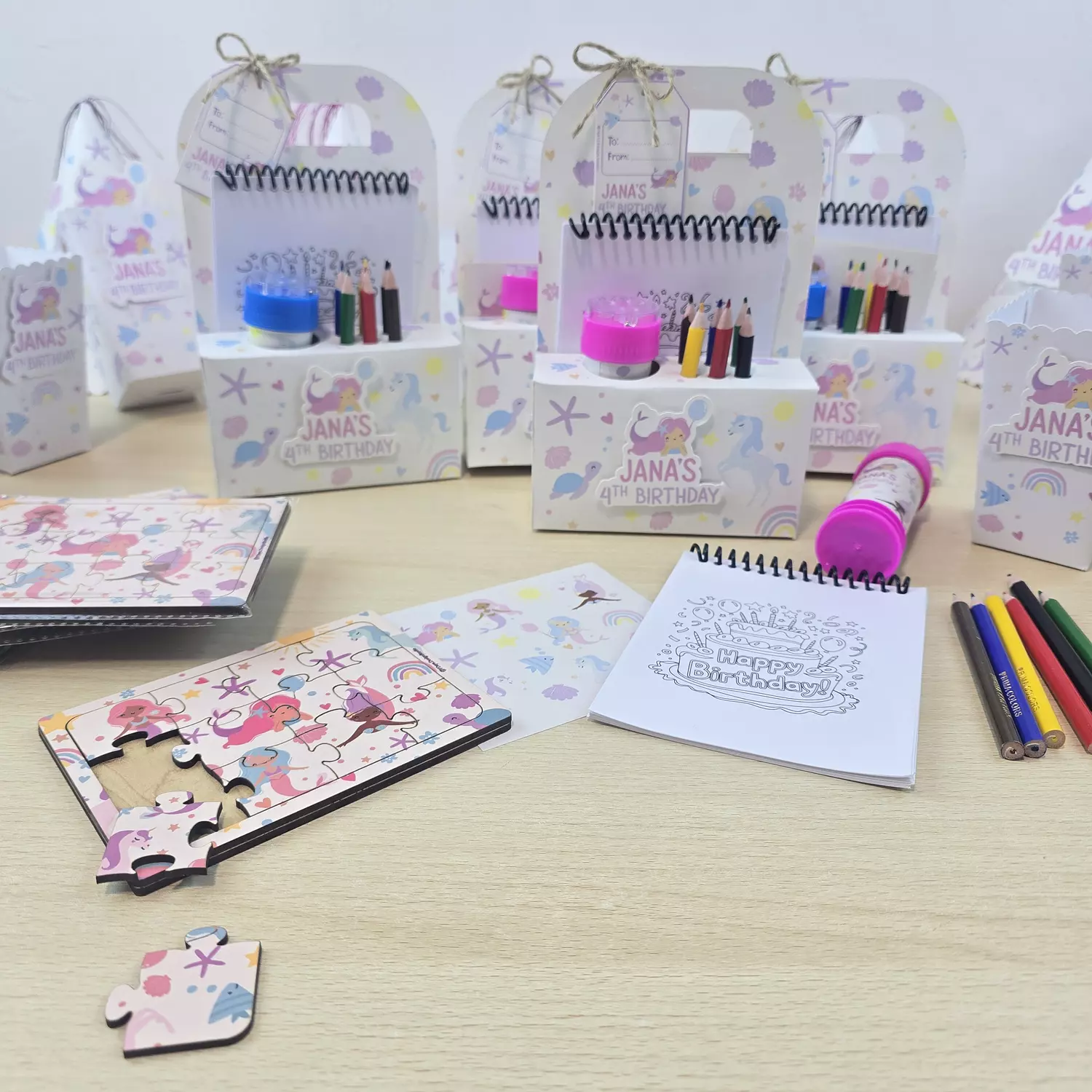 Mermaid and unicorn Fun Box 1