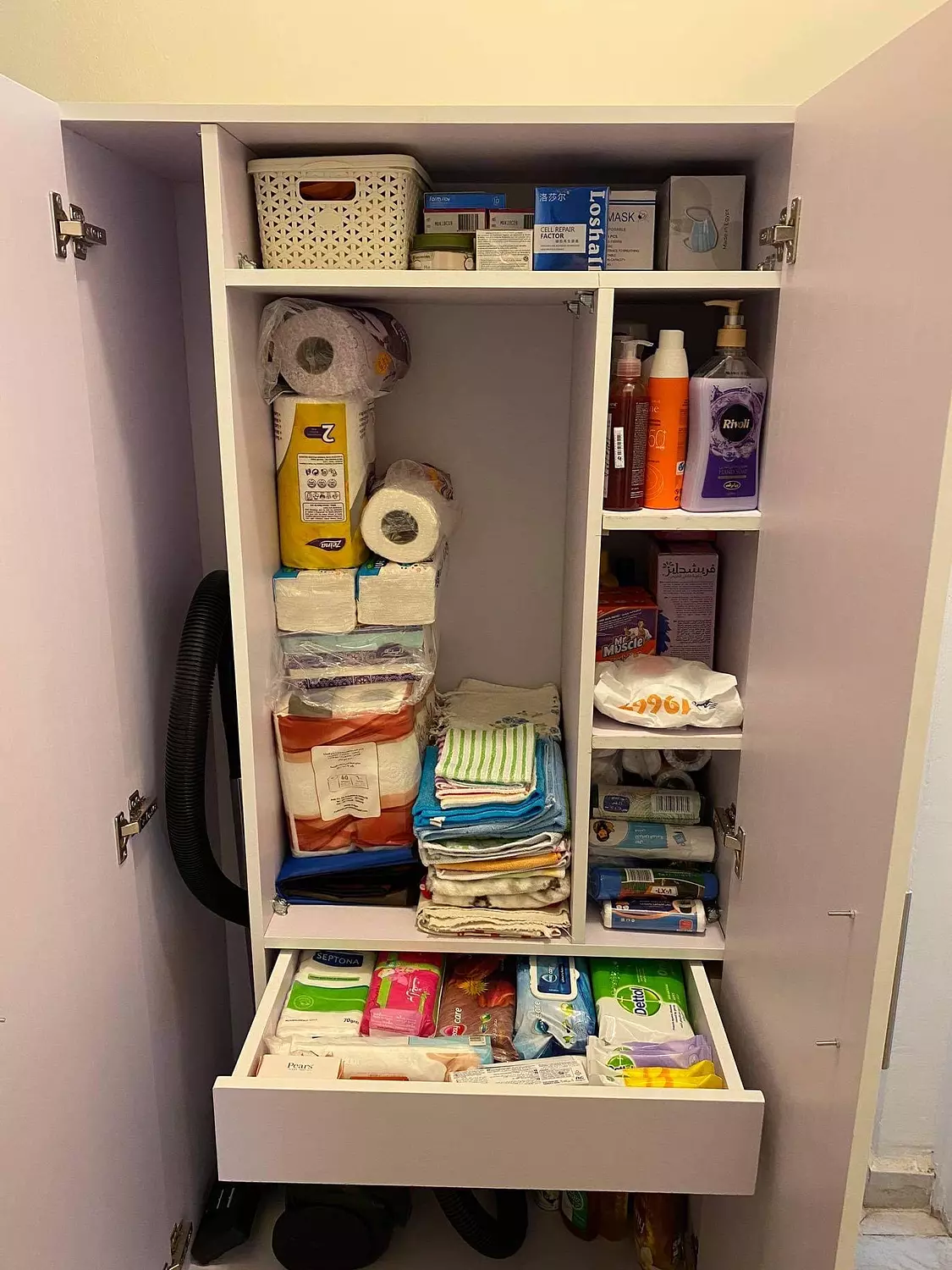 Spanish MDF Bathroom Storage Unit - 170 × 40 × 80 cm 2