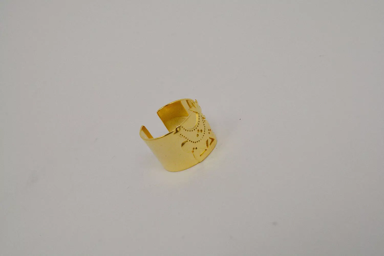 Gold Plated chicken Ring  2