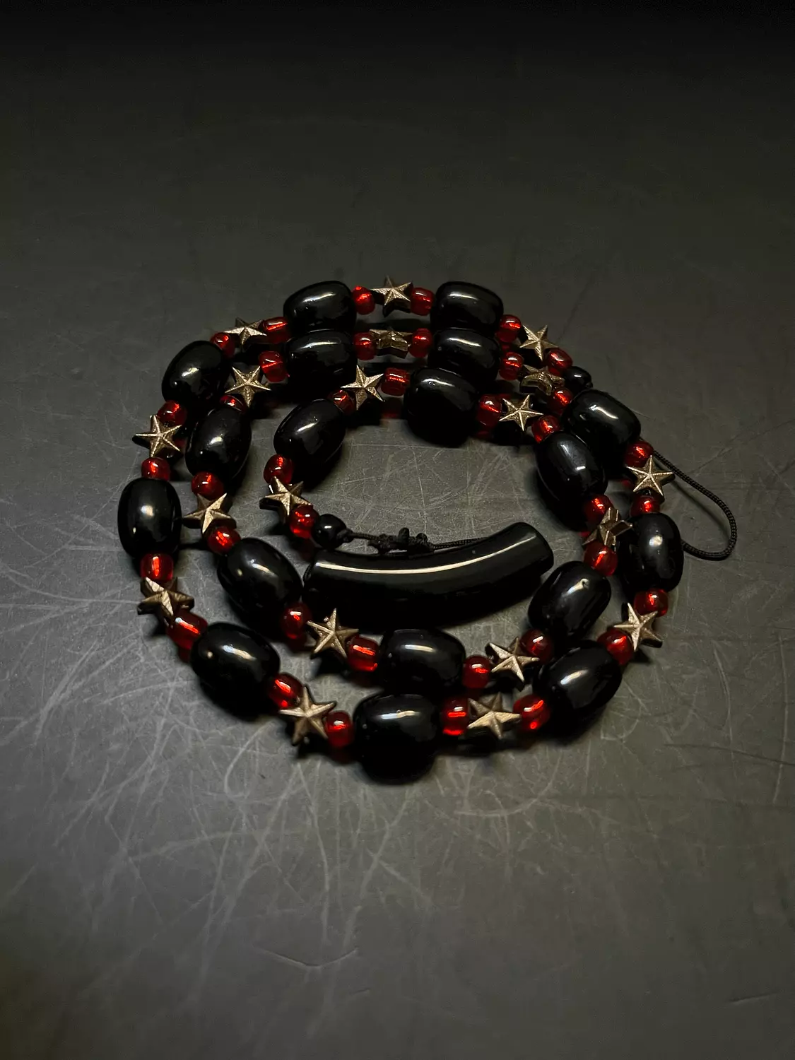 SUPERSTAR BLACK NECKLACE 5