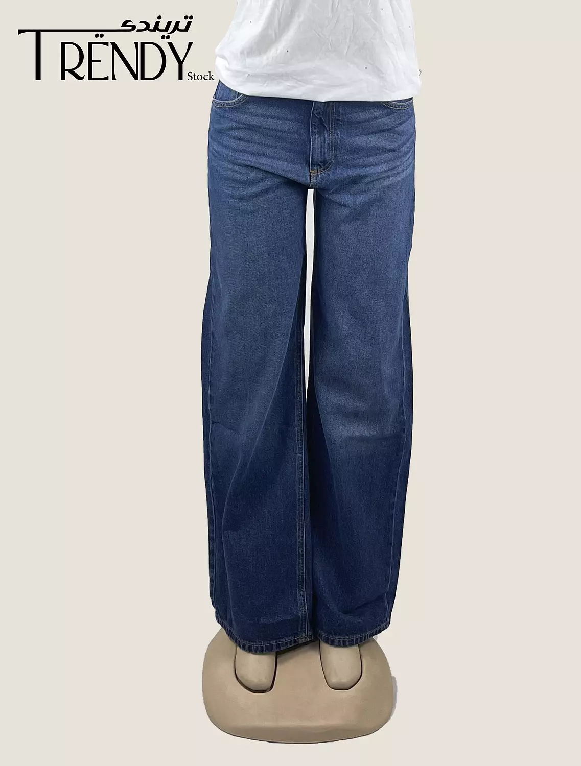 Wide leg Basic jeans 3