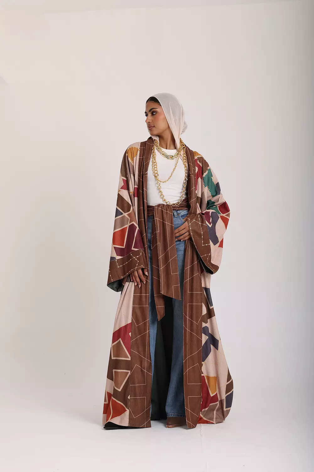 <p style="text-align: center"><span style="color: #a2905b">ARABESQUE Kaftan</span></p>