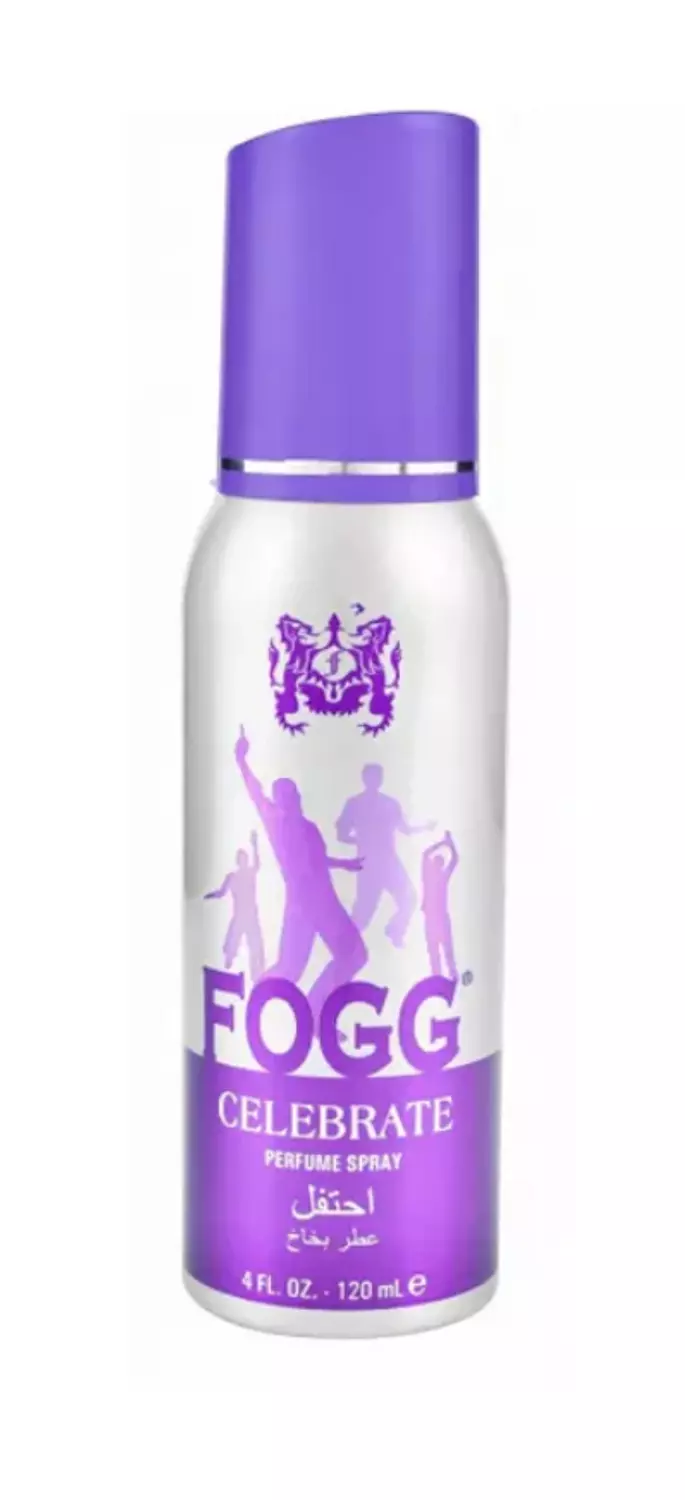 FOGG CELEBRATE PERFUME SPRAY -PURPLE*SILVER-120 ML image