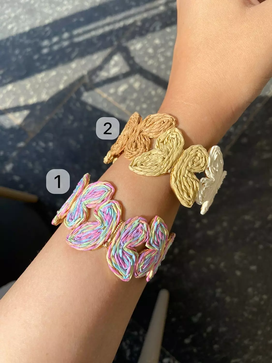 Butterflied summer bangle 1
