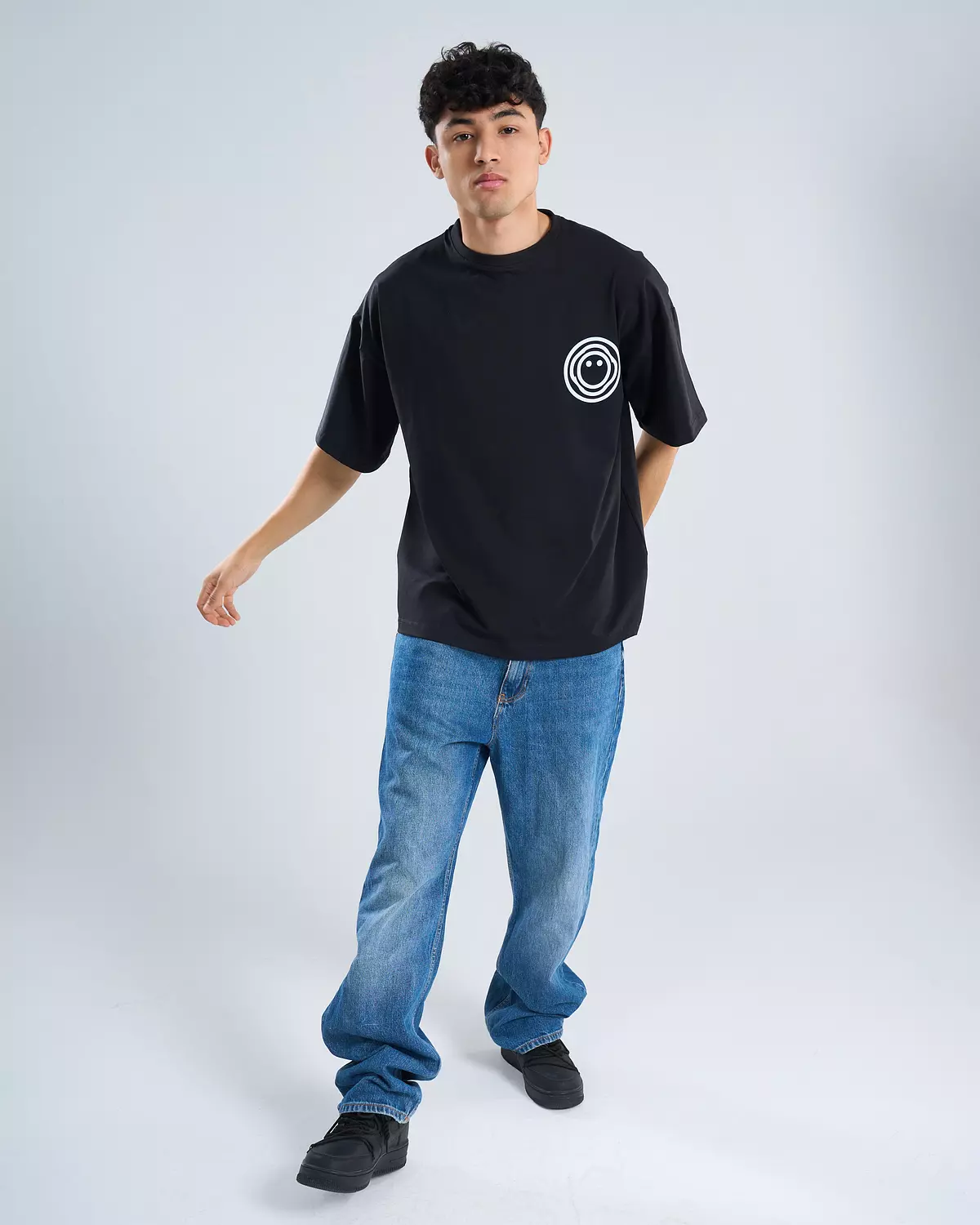 Oversized black t-shirt 1 image