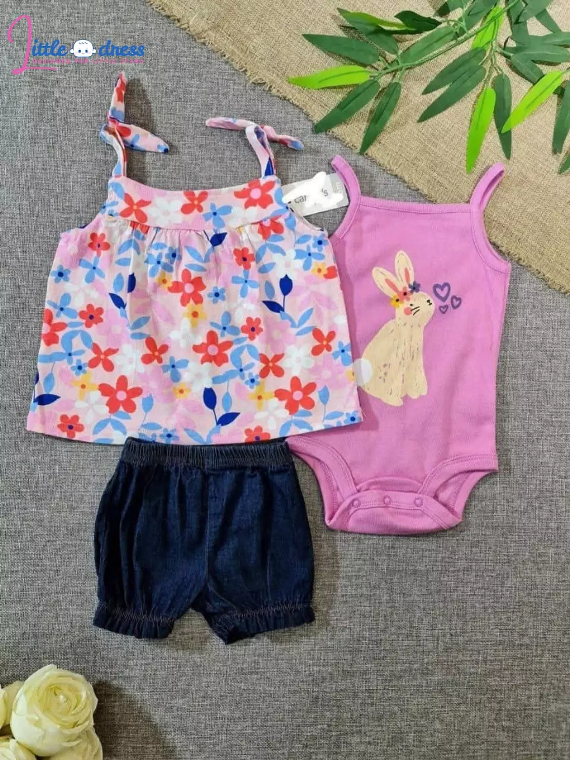 Carter`s 3-pcs suit for girls  image