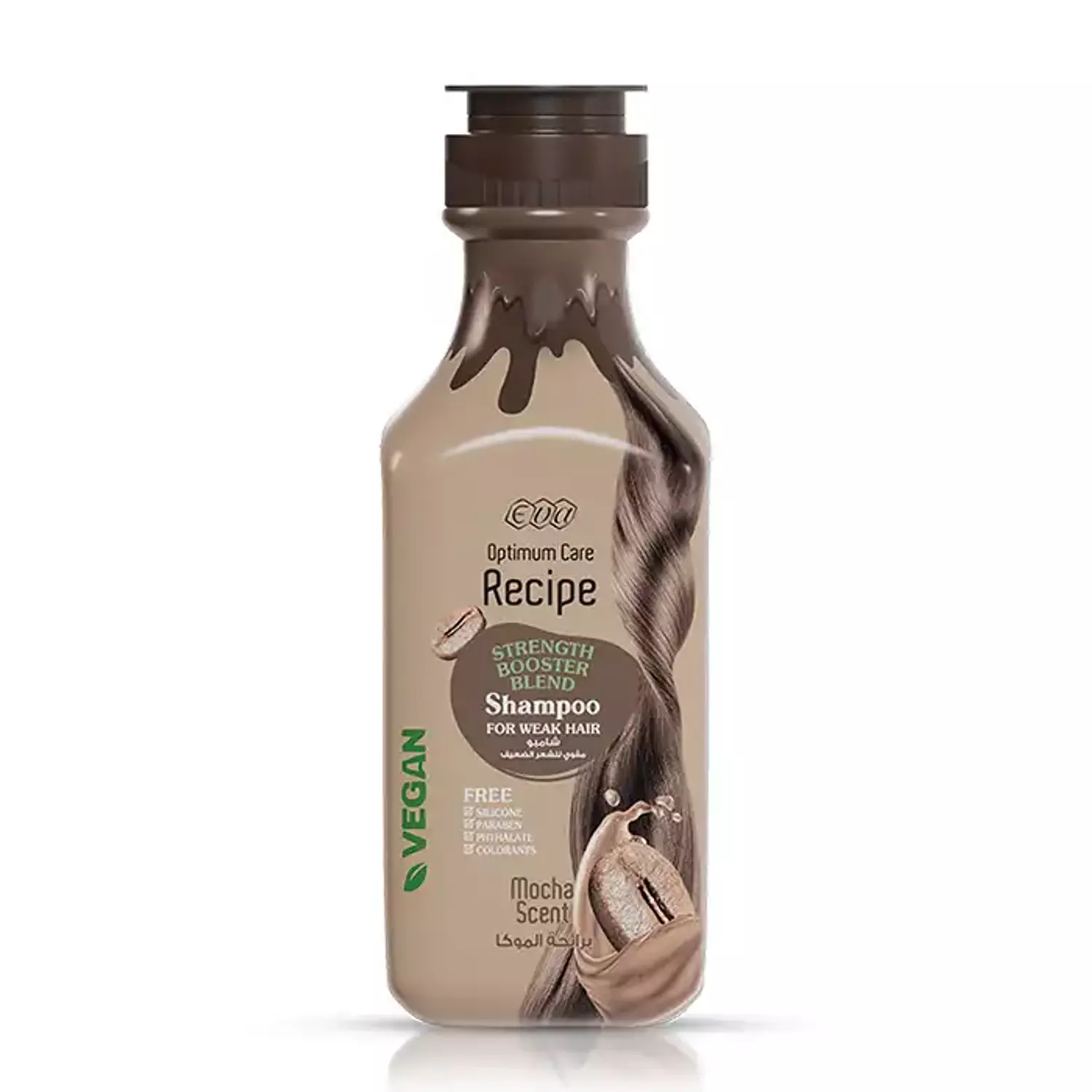 Eva Optimum Care Recipe Strength Booster Blend Shampoo Mocha Scent - 350 Ml image