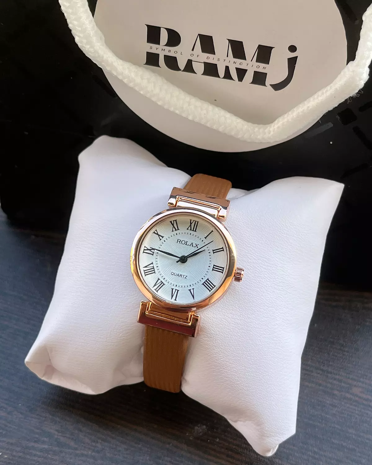 Brown Leather Rolax hover image